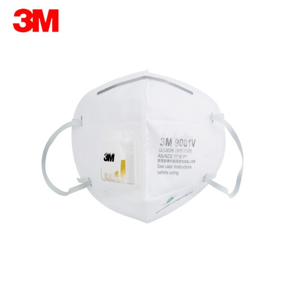 3M   9001v  防尘口罩带呼吸阀(耳带式)