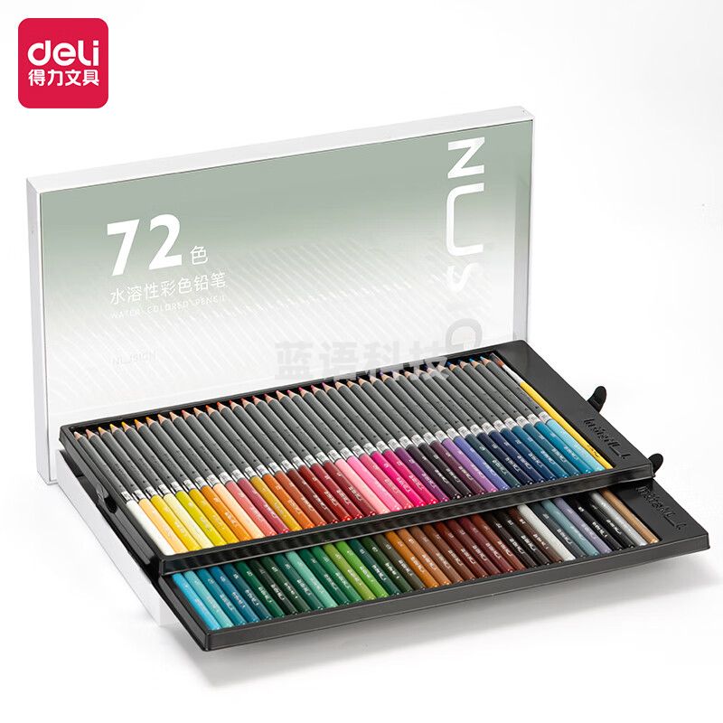纽赛NS731-72纽赛水溶性彩铅(混)(72色/盒)