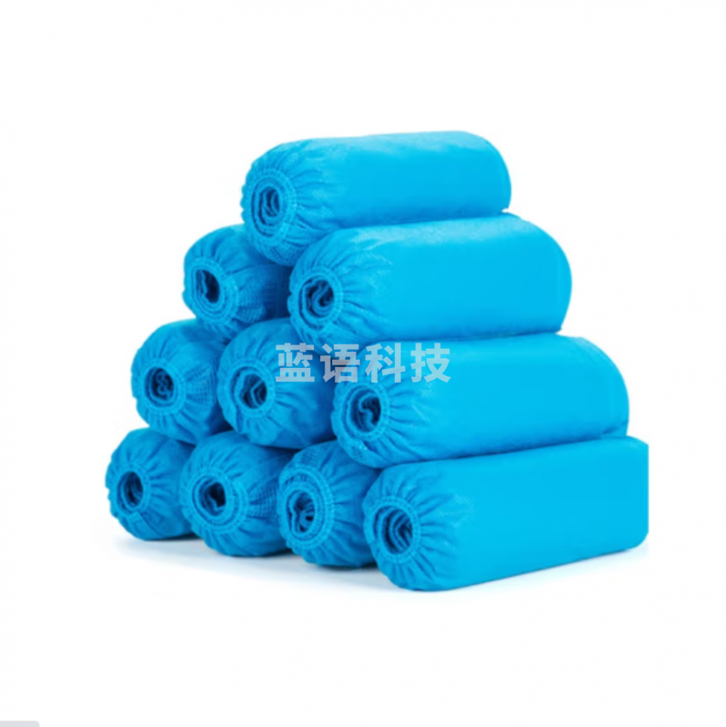 海氏海诺 一次性隔离鞋套防护脚套无纺布鞋套 100只