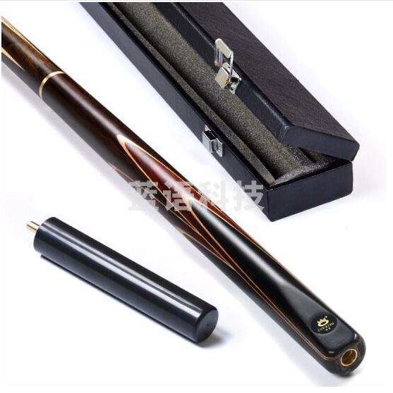 奥秘 台球杆小头斯诺克黑8 英式黑八桌球杆