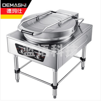 德玛仕 商用电饼铛 大型双面加热 自动电热大号烤饼炉 烙饼机YCD60-A 380V电压65公分盘面