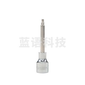 世达 （SATA）25106 12.5MM系列100MM长花形旋具套筒T45