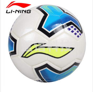 李宁 LFQK611-4 足球 贴皮耐磨 小学生专用球  三号球
