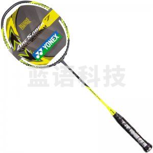 尤尼克斯 ARC7TOUR 羽毛球拍全碳素进阶单拍攻守兼备灰黄4U5 未穿线附手胶