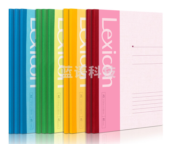 得力 7653 A5/60张软抄本记事本笔记本10本