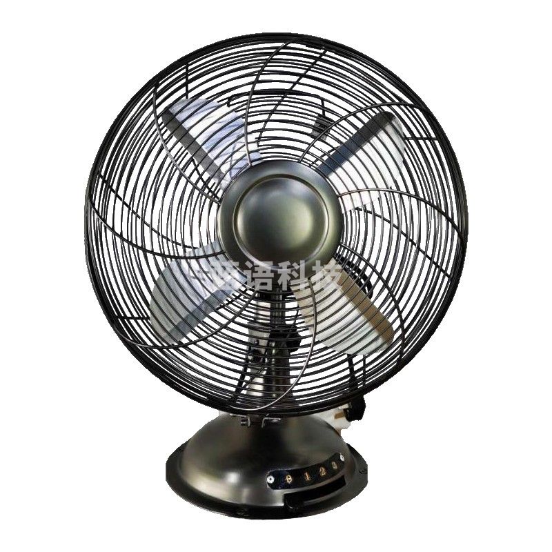 美的(Midea)FT30-20A 三挡台扇自用风扇桌面客厅卧室复古电风扇台式落地扇金属风扇怀旧复古文艺范