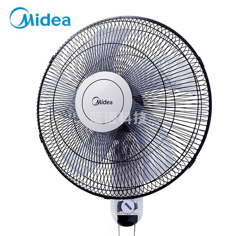 美的(Midea)FWA40YA五叶大风量壁扇工业扇空气通风电风扇节能低噪风扇商用牛角风扇5叶机械款