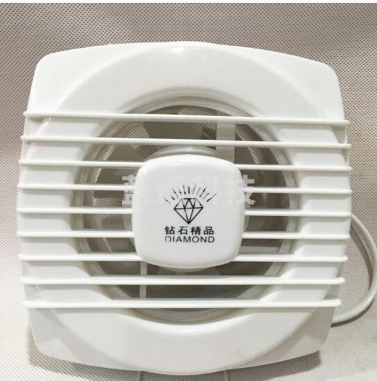 换气扇/排气扇卫生间KHG-100排风扇/墙壁扇/拉绳控制开关 5寸