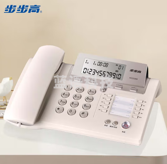 步步高(BBK)电话机座机 固定电话   10组一键拨号  典雅灰
