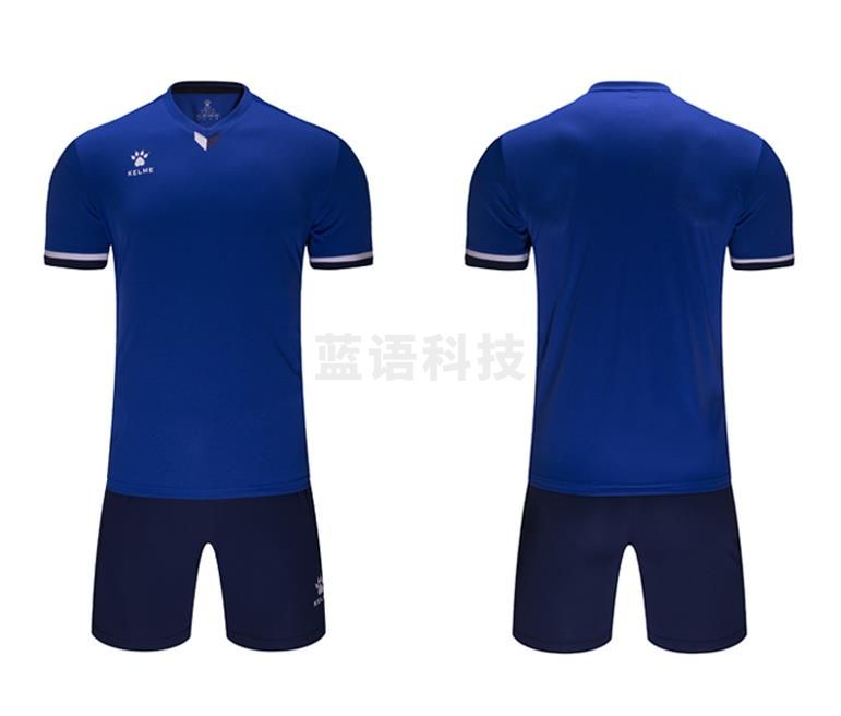 卡尔美（KELME）3873001   儿童款短袖足球服 120-160