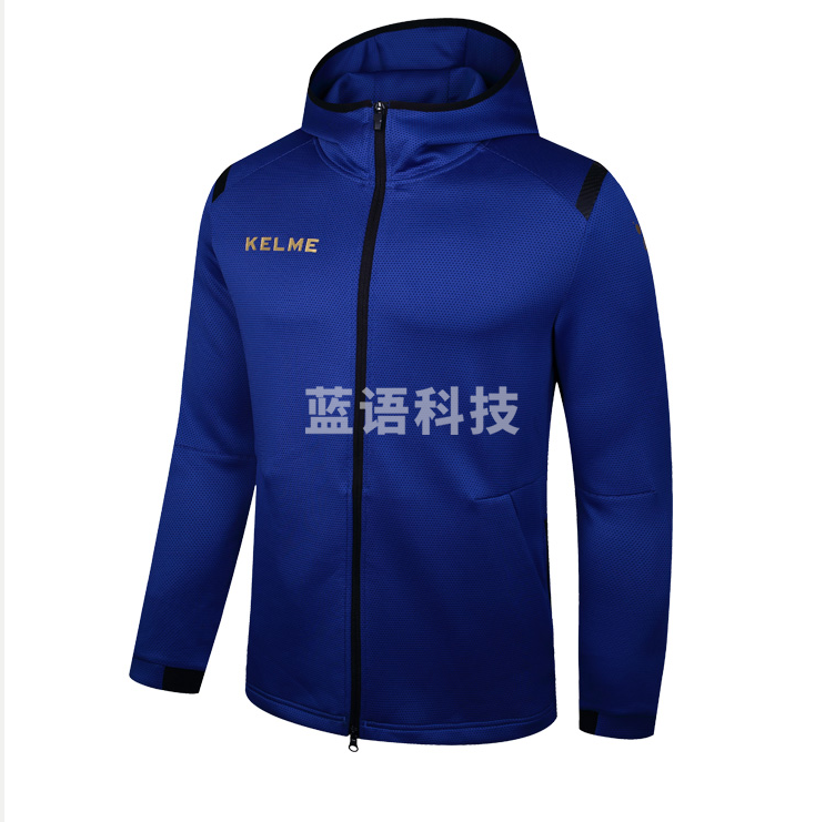 KELME/卡尔美   3881336  运动外套男连帽时尚休闲夹克
