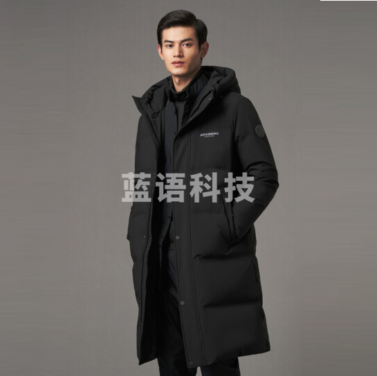 波司登  羽绒服 保暖外套  8056黑色  货号：LJ