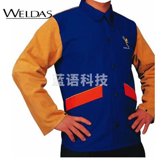 威特仕 / WELDAS -雄峰王 33-3070 时尚防火阻燃布焊工服 设计新颖清爽舒适 XL