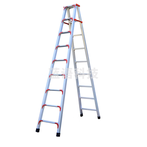 津福  铝合金人字梯  4米    货号：JC