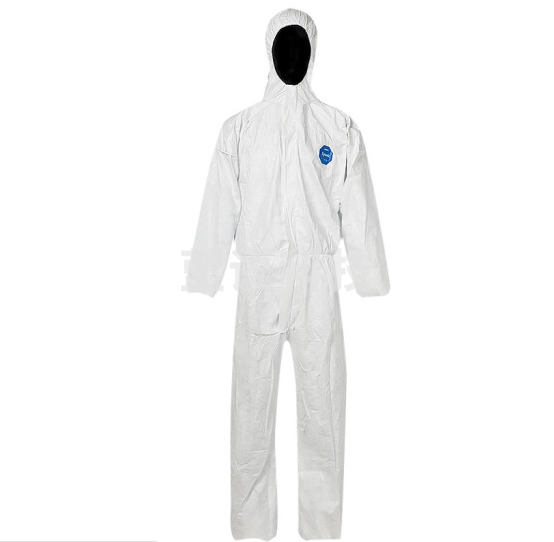 杜邦 连体防护服双面料400D透气实验室防尘带头罩不带脚套XXL