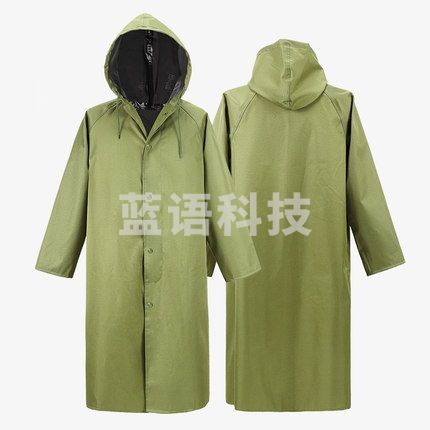 盛安  袍式雨衣  长披雨衣 180