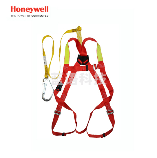霍尼韦尔集成式全身式安全带 DL-C1全身式安全带 多挂点安全带 防坠落2米