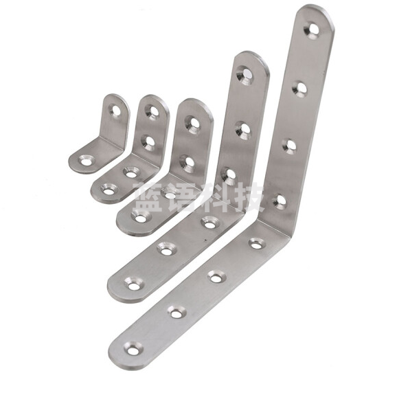 不锈钢角码 三角承重支架 90度直角固定器三角铁 50*50*2mm  4个/组  货号：JC