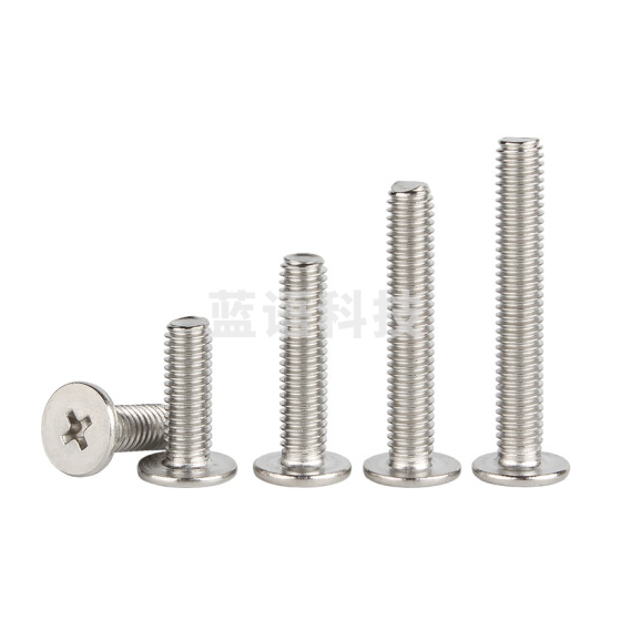 平头螺丝钉  十字螺丝钉 M4*12    100个  货号：JC