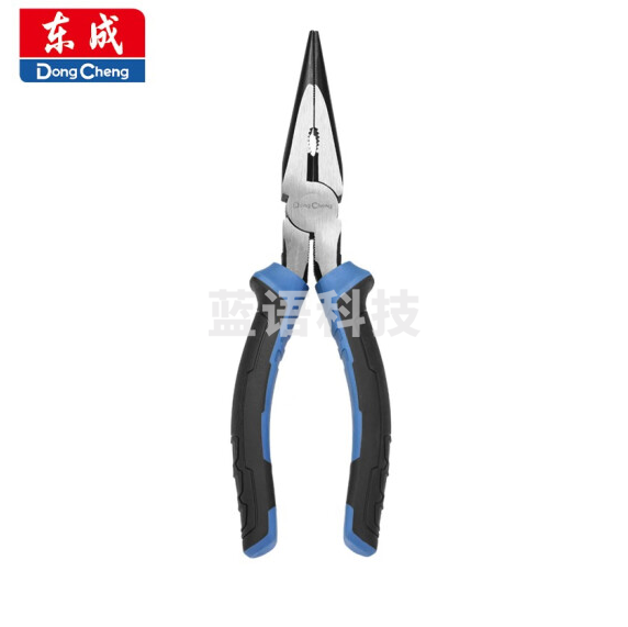 东成  手动工具尖嘴钳 斜嘴钳  尖嘴钳8寸200mm   货号：JC