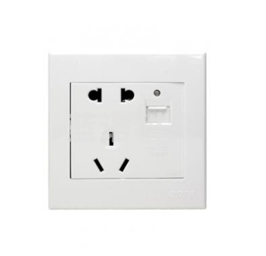 欧佰特（OBTE）五孔带USB墙壁插座(Q5系列）