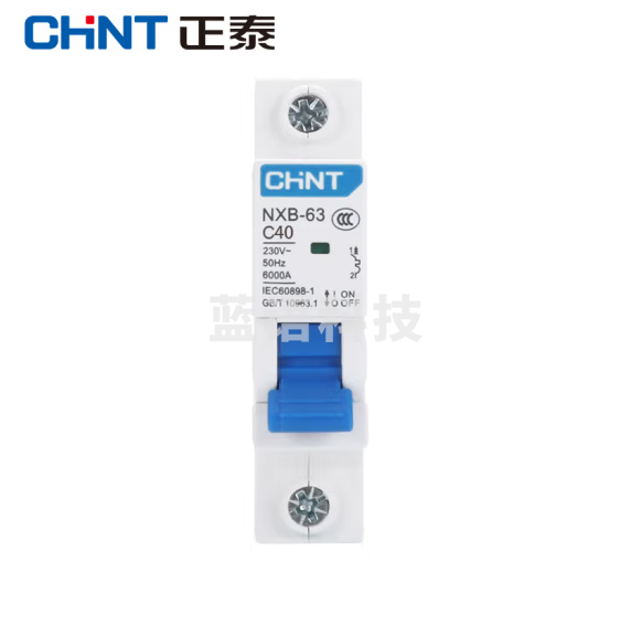 正泰  NXB-63 1P C40 空气开关