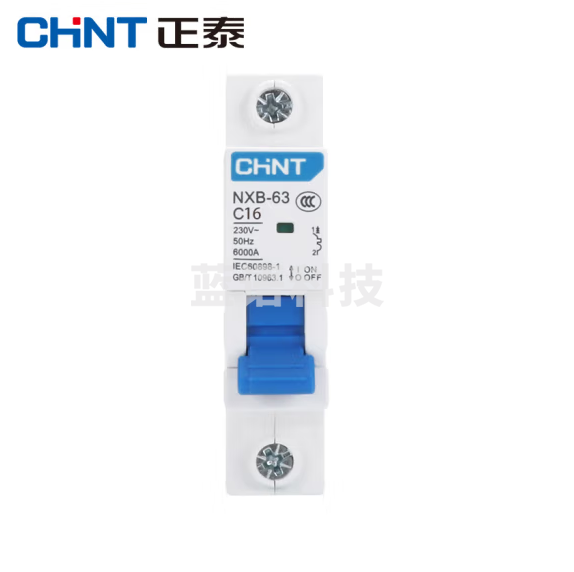 正泰 NXB-63 1P C16  空气开关
