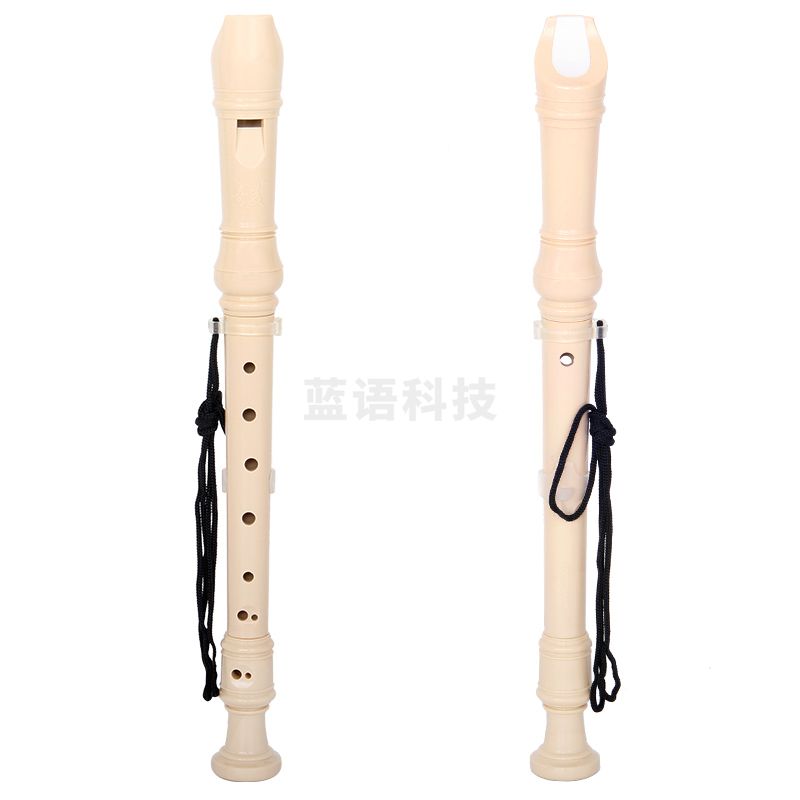 奇美QIMEI 8孔竖笛课堂乐器小状元高音德式八孔竖笛 带指法表/说明书