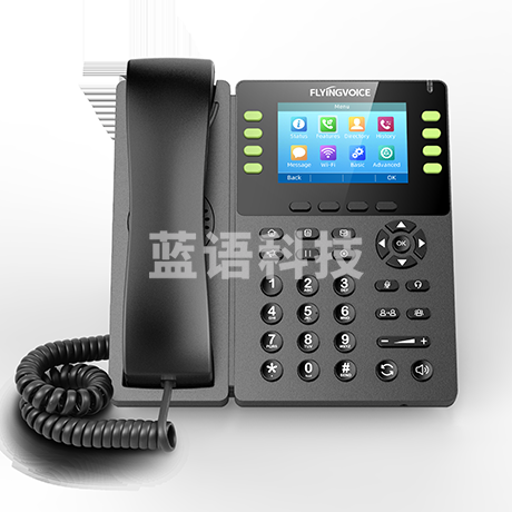 飞音时代千兆彩屏无线ip电话机FIP14G集团局域网络电话wifi话机POE