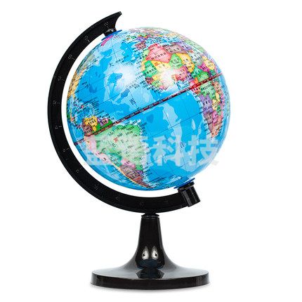 晨光(M&amp;G)政区地球仪中小学生用20cm高清儿童书房家居摆件装饰AJDXC