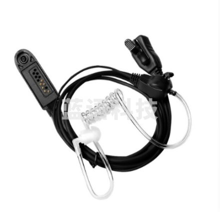 维德耳机 空气导管 耳麦配件适配海格AP330及摩托罗拉GP328PLUS GP338PLUS PTX760PLUS