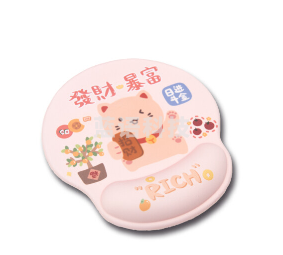 护腕鼠标垫 动漫硅胶枕腕托