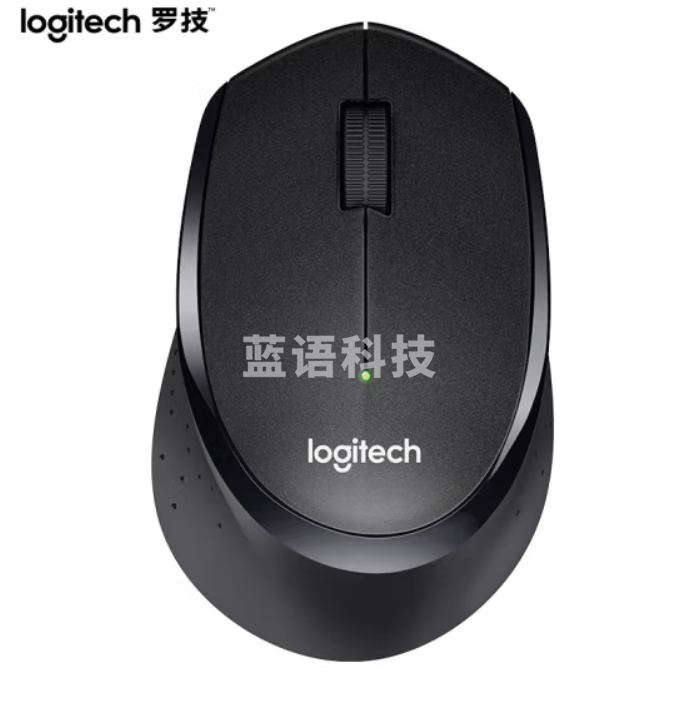 罗技(Logitech)M330 无线静音鼠标 舒适曲线
