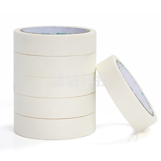 得力30670美纹纸胶带24mm*20y*145um(微黄)(6卷/筒)