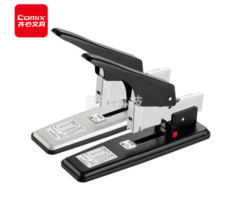 齐心(Comix)B3116 重型订书机 200页 灰色
