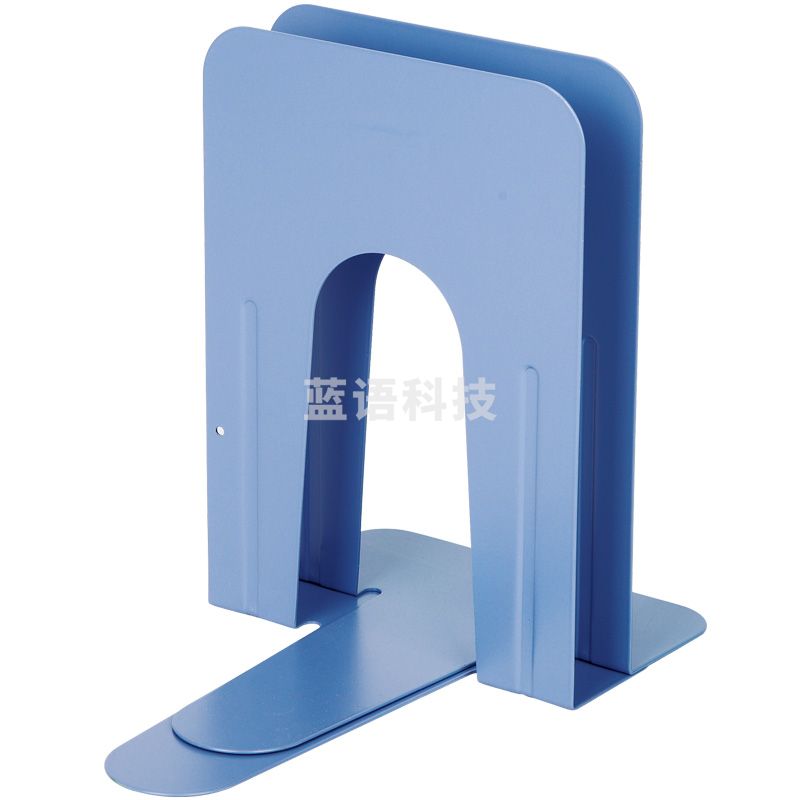 齐心 A1100 铁书立(215mm)(2片/套)蓝色