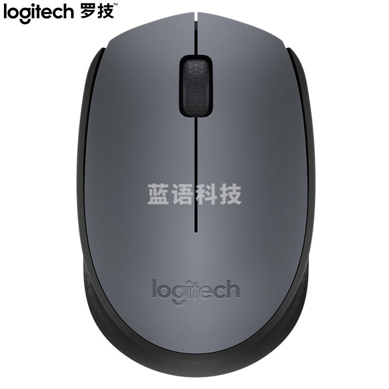 罗技（Logitech）M170 无线鼠标 灰色