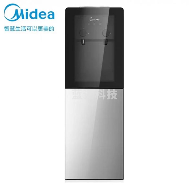 美的 Midea 饮水机桶装水立式冰热型两用饮水机烧水器办公室小型双门防尘 AJDXC