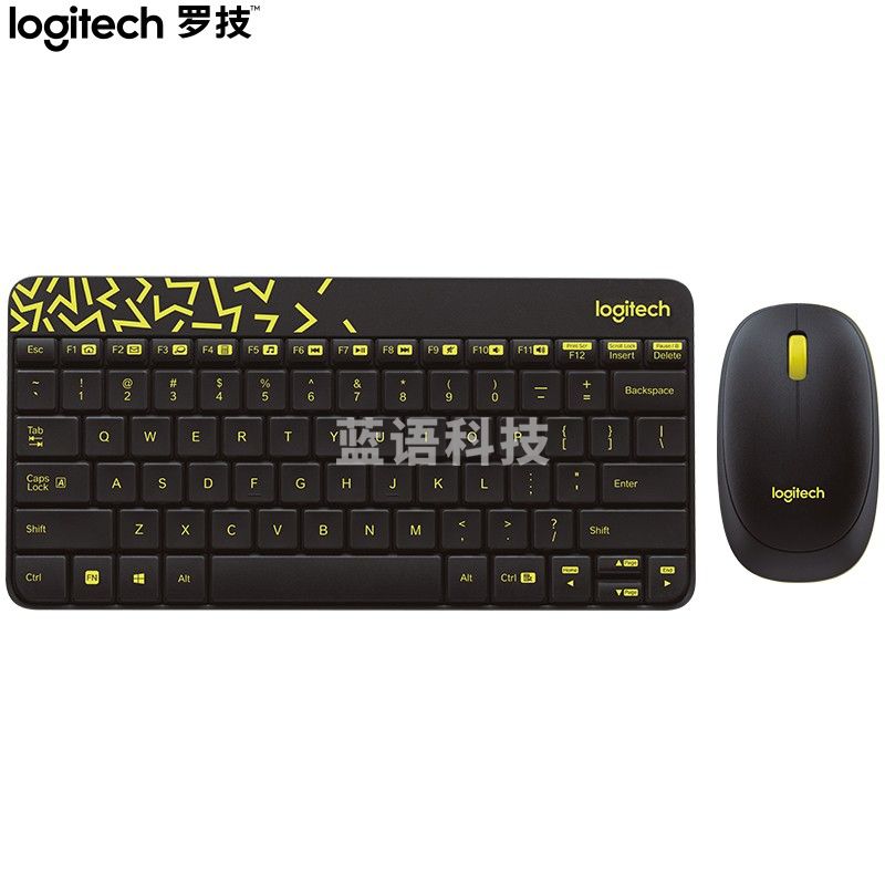 罗技(Logitech)MK240  Nano 键鼠套装 无线键鼠套装 办公键鼠套装  (