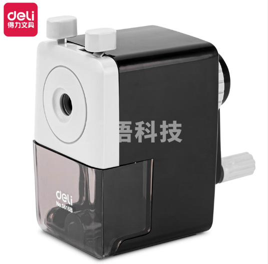 得力手摇削笔刀卷笔刀笔刨铅笔器学生削笔机削笔器
