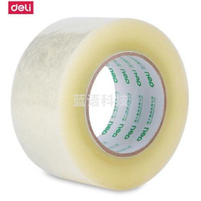 得力(deli) 30331 60mmｘ40y 透明封箱胶带(6卷/筒)
