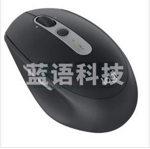 罗技(Logitech)M590 静音鼠标 无线蓝牙双模 2台设备秒切换 办公鼠标 对称鼠标 带优联接收器 石墨黑