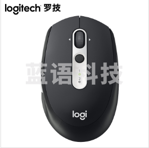 罗技 (Logitech) M585 蓝牙鼠标 无线办公鼠标 电脑笔记本台式机通用对称鼠标 黑...