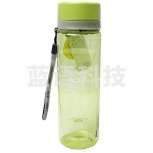 乐扣乐扣 LOCK&LOCK HLC634G 创意水杯 户外运动水杯 大容量便携旅行杯 绿色 770ml