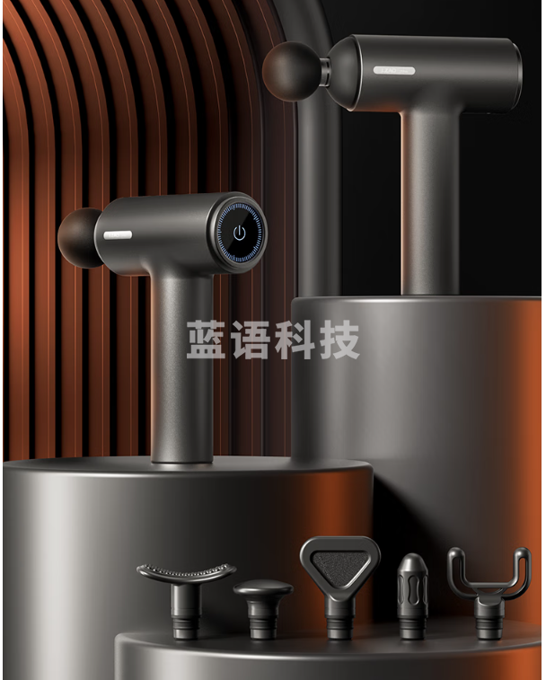 京东京造 运动筋膜枪J7 Pro 专业筋膜枪肩颈按摩仪颈椎肩颈腰深层放松肌肉腿部按摩器