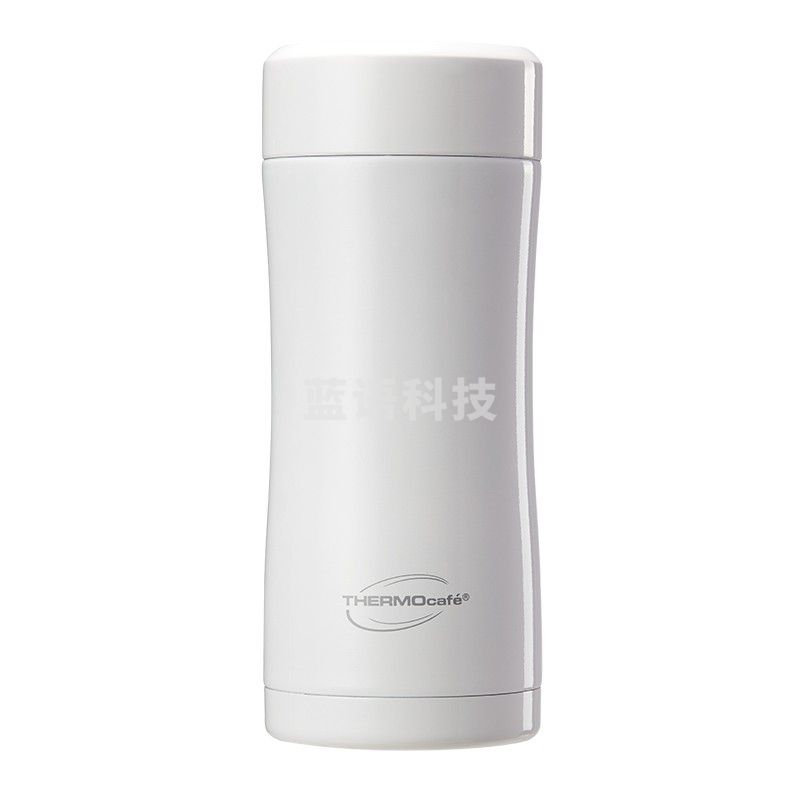 膳魔师（THERMOS） thermoscafe子品牌 CSYK-400 不锈钢广口保温杯水杯 白色WH
