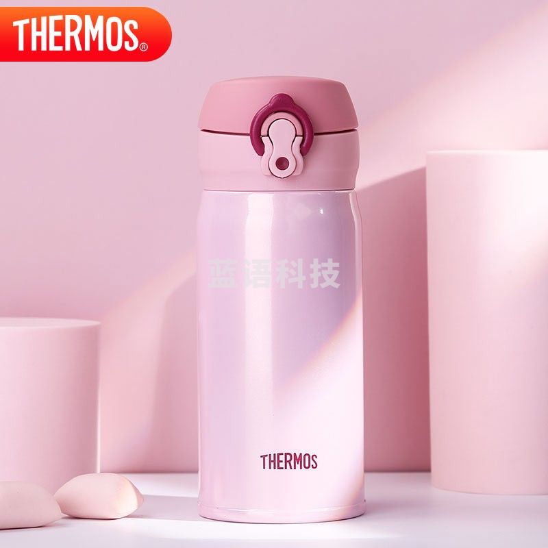 THERMOS膳魔师保温杯350ml男女士车载不锈钢系列保温保冷杯JNL-351 PCH
