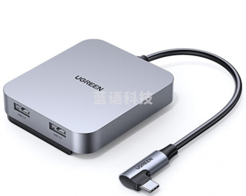 绿联 CM521 Type-C扩展坞 适用iMac2021苹果一体机拓展坞 USB-C3.0分线器读卡器 通用联转换器接头60377