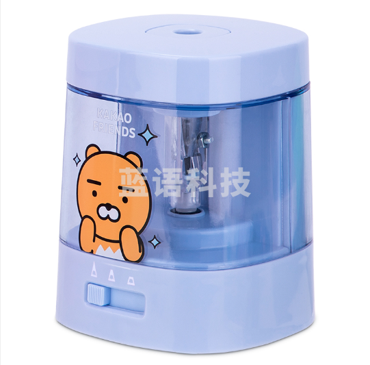 得力68658-KAKAO电动卷笔刀(蓝)(只)