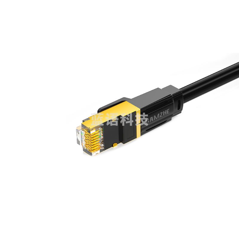 山泽(SAMZHE)八类网线 黑色3米 WX8030